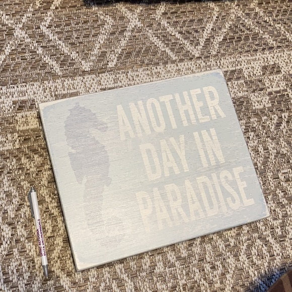 Cute Office or Home Wood Self Standing Decor Sign - Picture 3 of 6